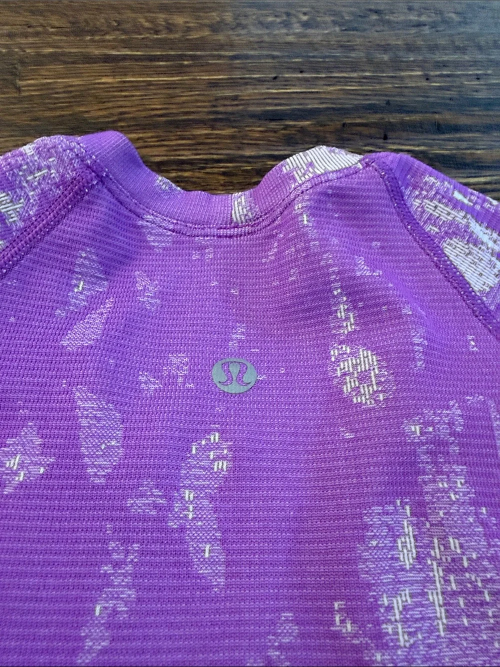 lululemon athletica Purple Short-Sleeve Active Tee